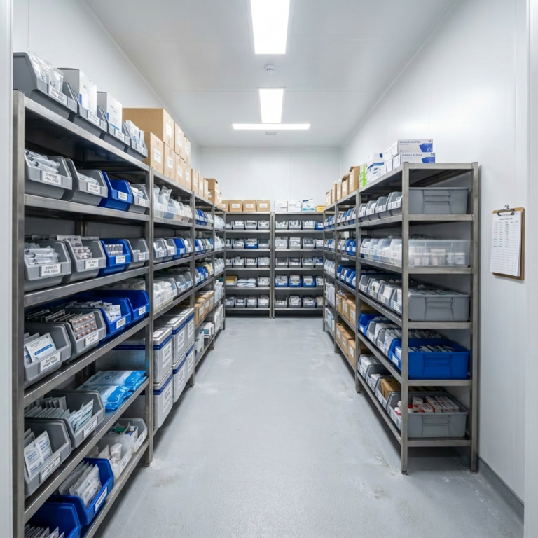 pharmacy store room
